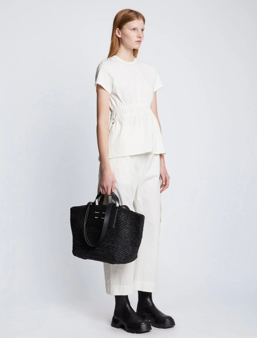 Borse PROENZA SCHOULER | Proenza Schouler - Borsa Morris Large In Rafia