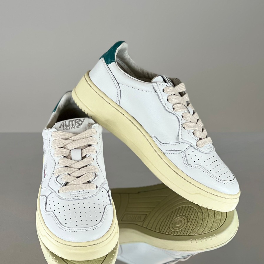 Scarpe AUTRY | Autri Bianco Verde Ll44