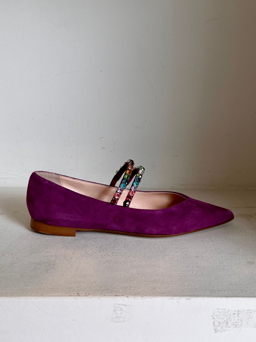 Scarpe PROSPERINE | Prosperine - Ballerina Gioiello Uva