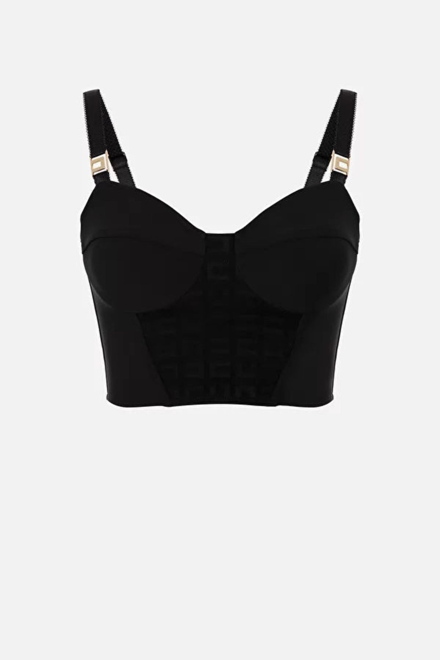 Abbigliamento ELISABETTA FRANCHI | Top Bustier Ef Nero