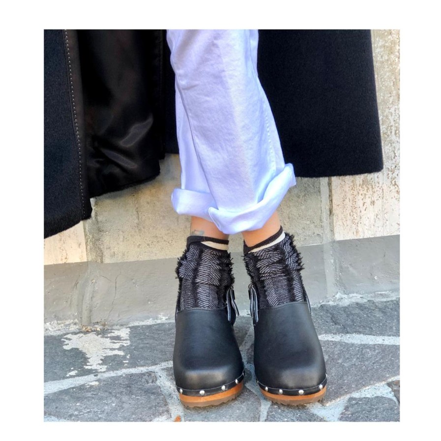 Scarpe ArsenalDonna | Le Gabrielle - Zoccolo Nero