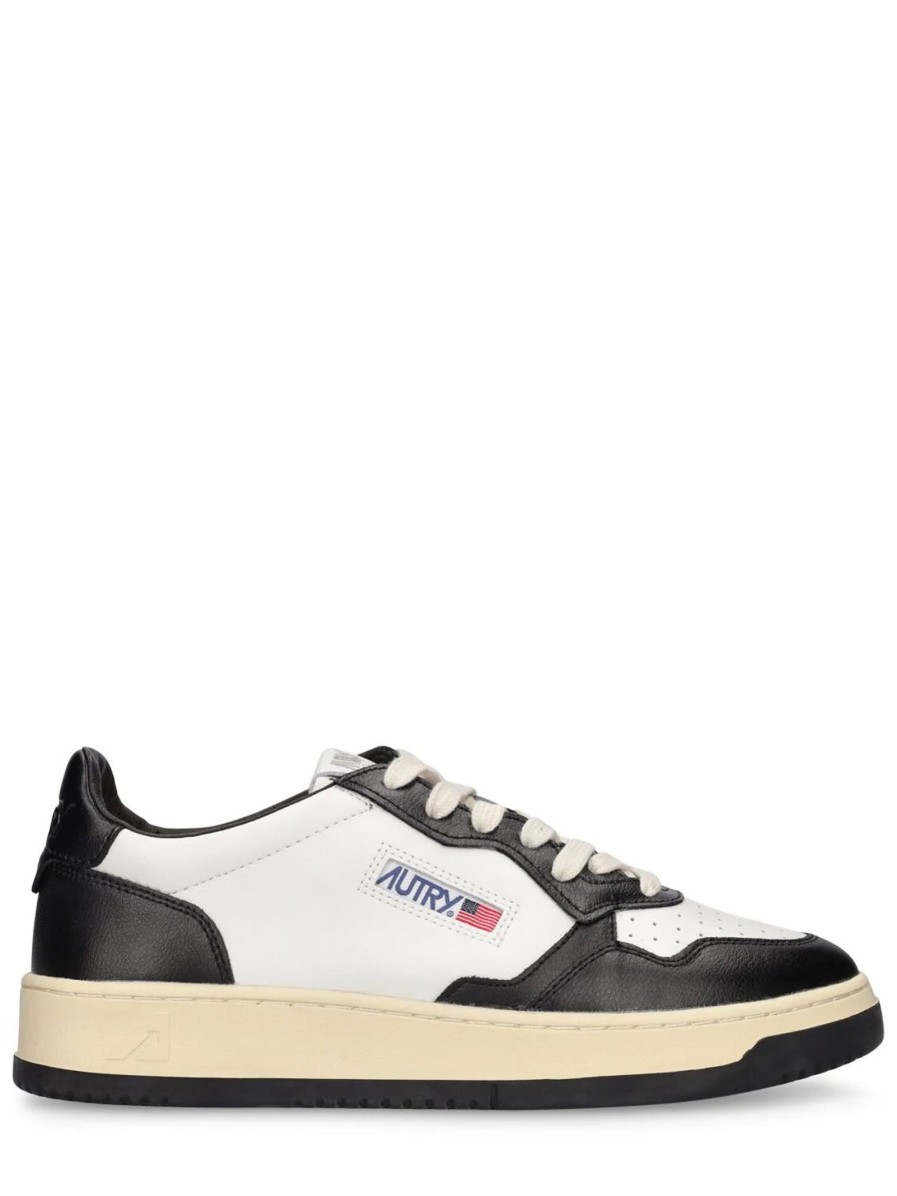 Scarpe AUTRY | Autry Sneakers Bicolore Bianco Neroaulm Wb01 Blk/Wht