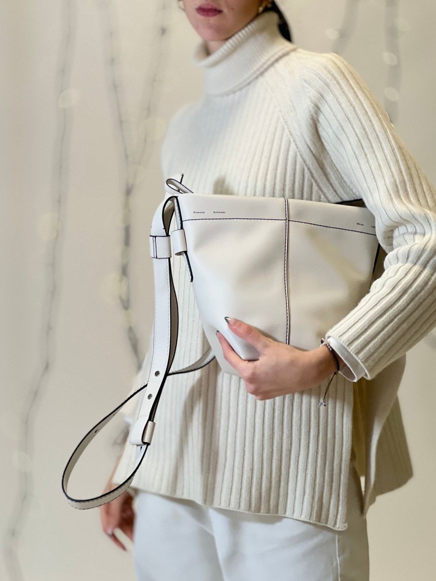 Borse PROENZA SCHOULER | Proenza Schouler - Barrow Mini Bucket Bag Vanilla