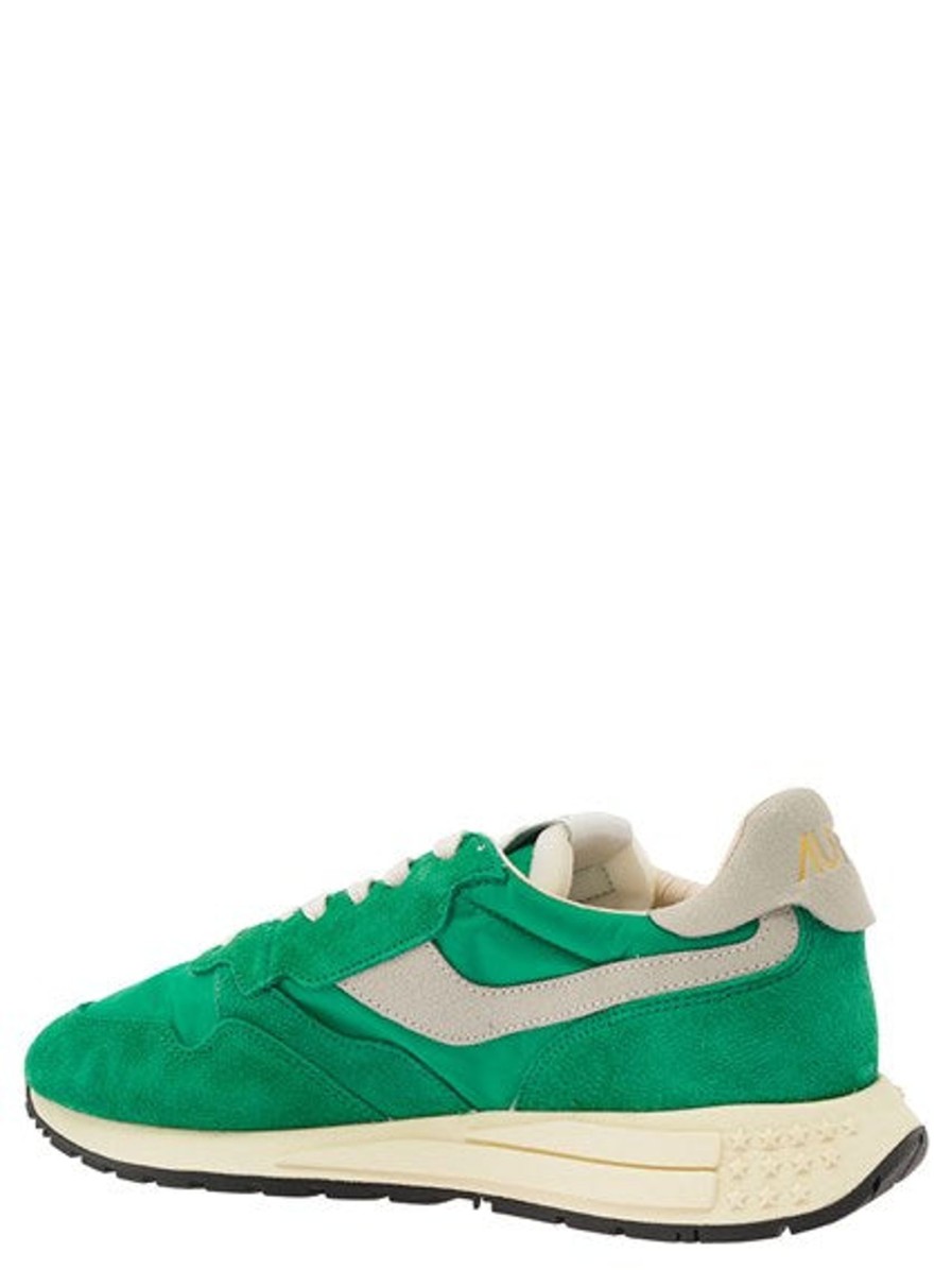 Scarpe AUTRY | Sneakers Autry Reelwind Bianco Verde Wht/Green