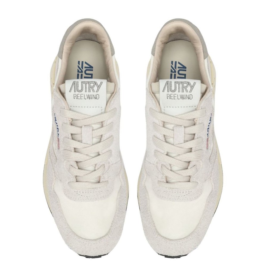 Scarpe AUTRY | Sneakers Autry Reelwind Bianca Uomo Wht/Nat