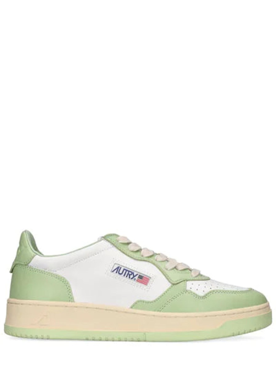 Scarpe AUTRY | Sneakers Autry Bicolore Bianco Nile Green