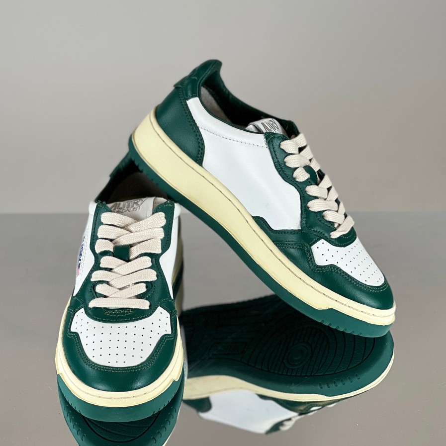 Scarpe AUTRY | Autry Aulw Wb11 Bicolore Bianco Verde Wht/Green