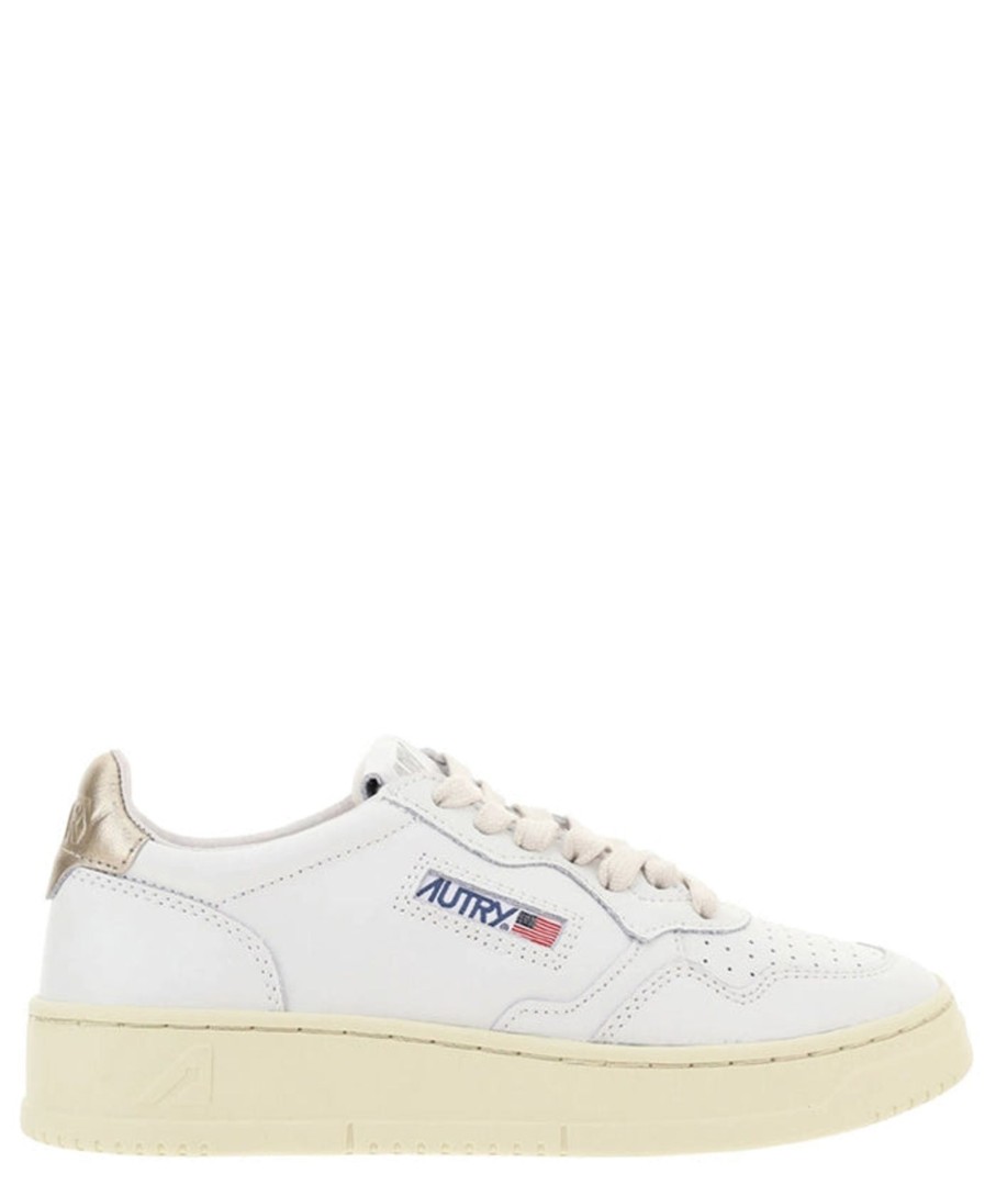 Scarpe AUTRY | Sneakers Autry Bianco Oro Wht/Gold