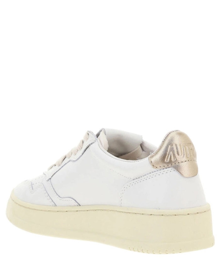 Scarpe AUTRY | Sneakers Autry Bianco Oro Wht/Gold