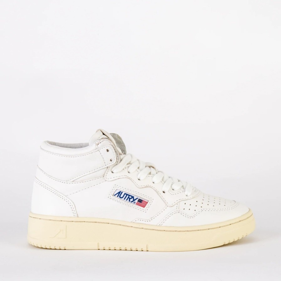 Scarpe AUTRY | Autry Sneakers Mid Goat/Goat White