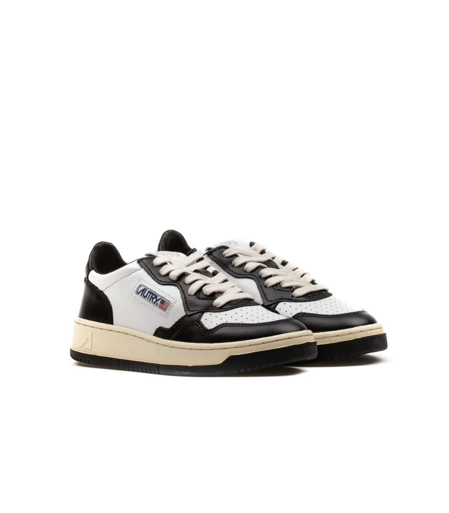 Scarpe AUTRY | Sneakers Autry Bicolore Bianco Nero Wht/Blk