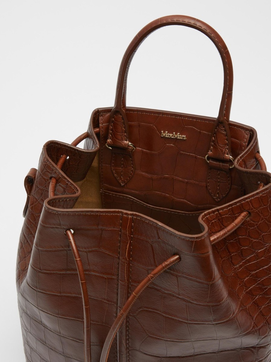 Borse MAX MARA | Max Mara Borsa Secchiello Stampa Cocco 4