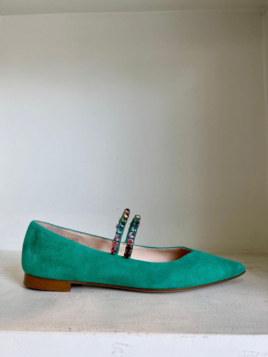 Scarpe PROSPERINE | Prosperine - Ballerina Gioiello Verde