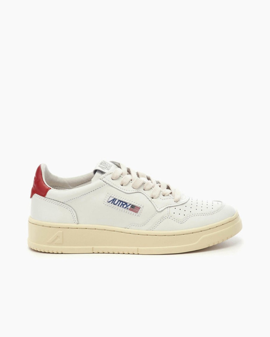 Scarpe AUTRY | Autry Sneakers Wht/Red